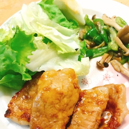 晩御飯に、家にある調味料で簡単に出来て美味しかったです。豚肉をさっぱり食べることができて好みの味でした。